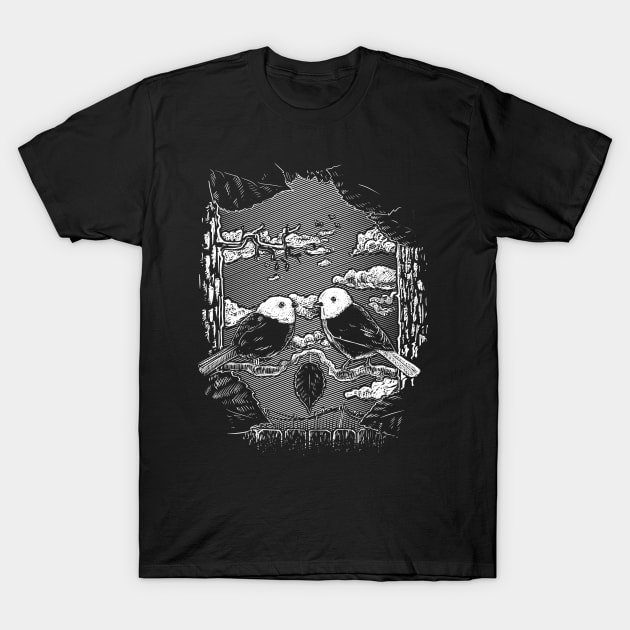 For the Birds T-Shirt by APSketches